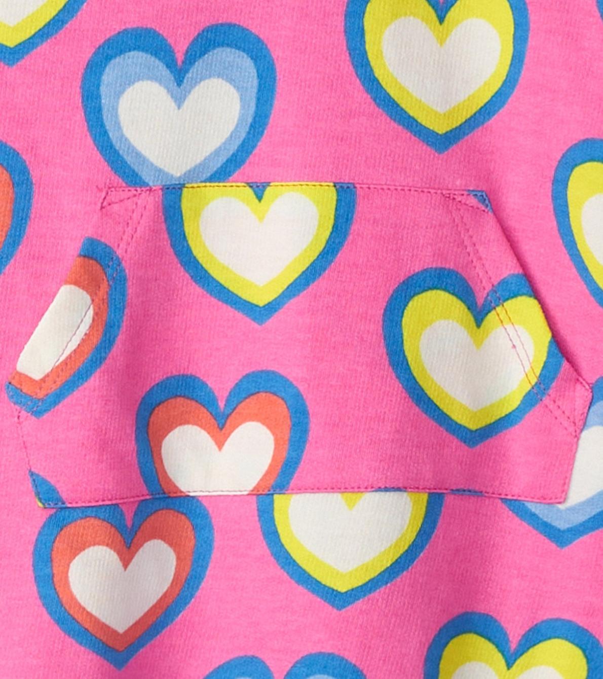 Hatley Dresses | Baby &amp; Toddler Baby &amp; Toddler Girls Big Groovy Heart Terry Dress