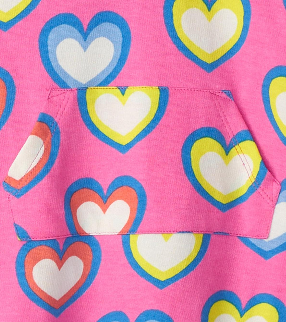 Hatley Dresses | Baby &amp; Toddler Baby &amp; Toddler Girls Big Groovy Heart Terry Dress