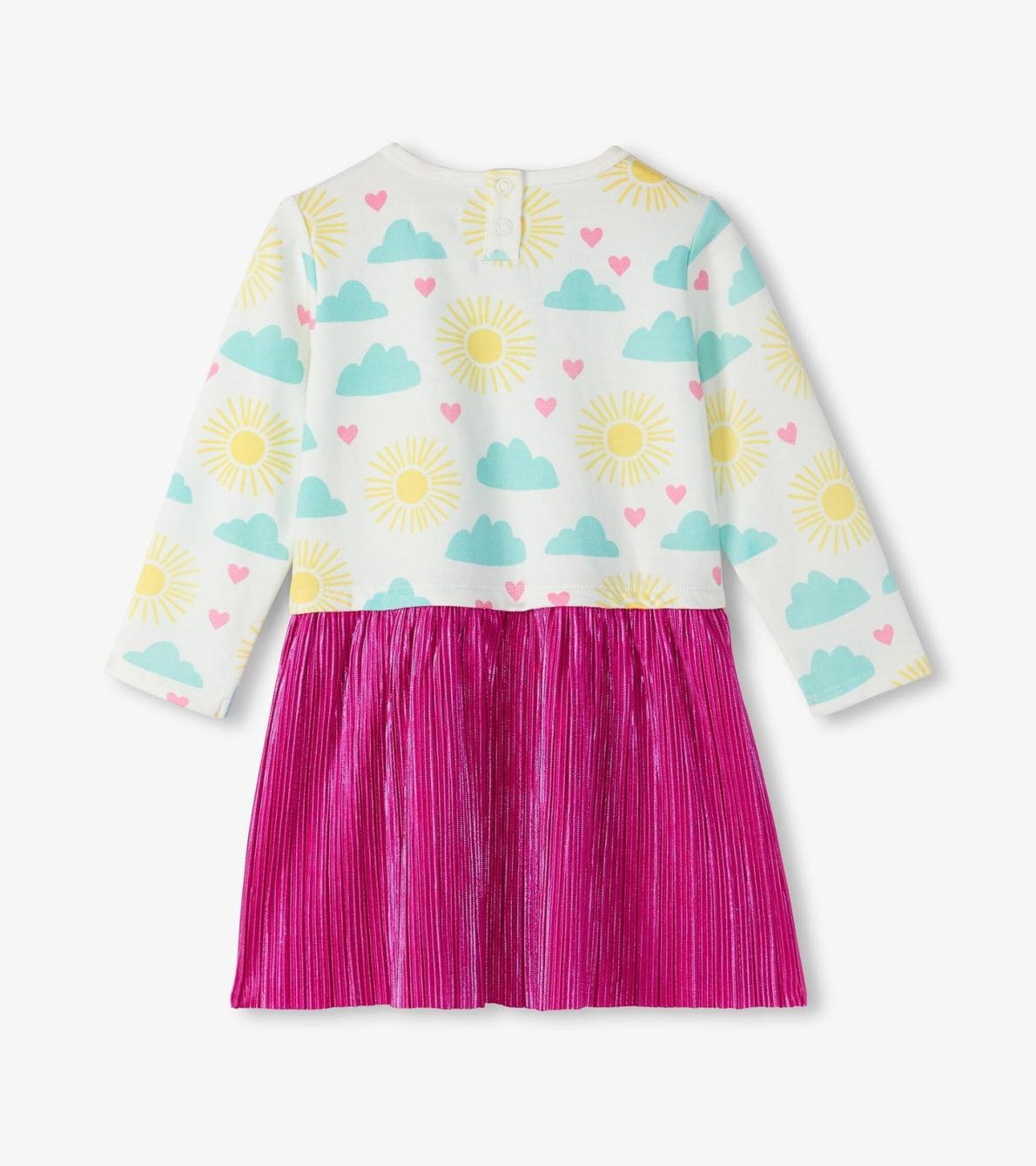 Hatley Dresses | Baby &amp; Toddler Baby &amp; Toddler Girls Happy Skies Layered Knit Dress