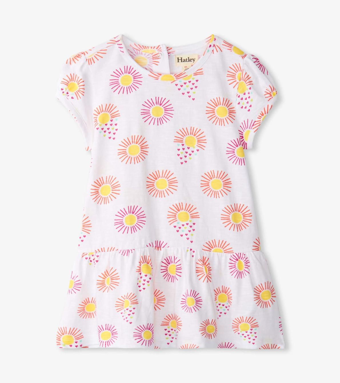 Hatley Dresses | Baby &amp; Toddler Baby &amp; Toddler Girls Heart Suns Gathered Dress