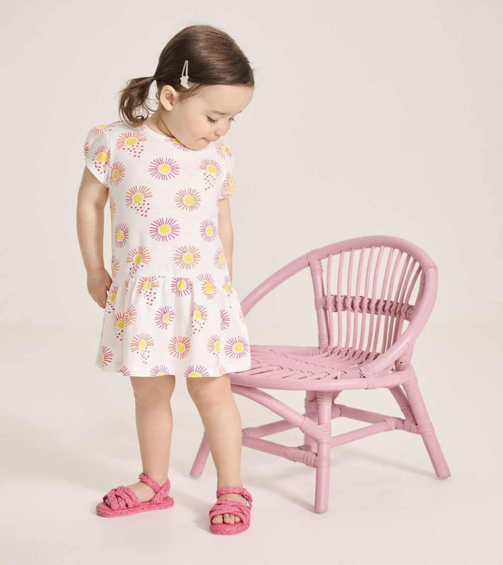 Hatley Dresses | Baby &amp; Toddler Baby &amp; Toddler Girls Heart Suns Gathered Dress