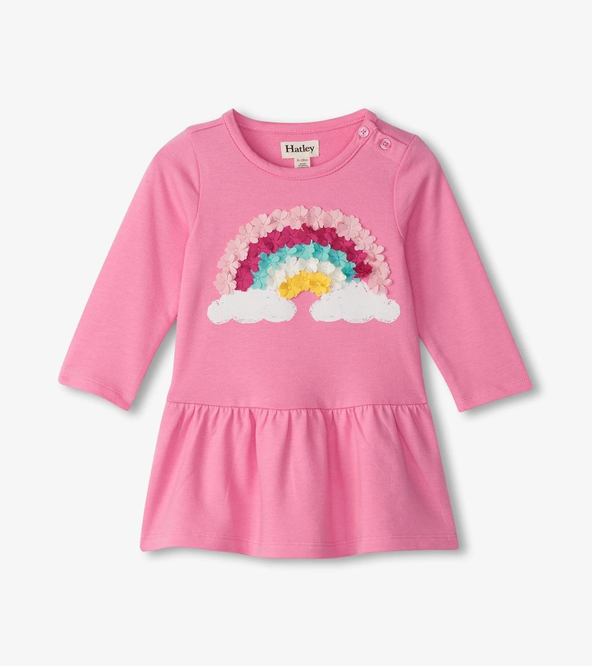 Hatley Dresses | Baby &amp; Toddler Baby &amp; Toddler Girls Rainbow Cloud Flounce Skirt Dress