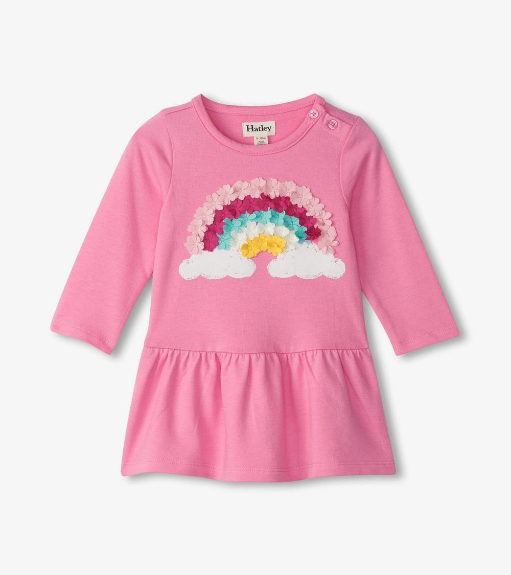 Hatley Dresses | Baby &amp; Toddler Baby &amp; Toddler Girls Rainbow Cloud Flounce Skirt Dress