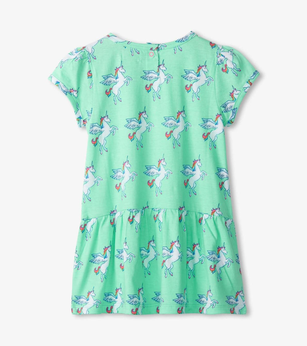 Hatley Dresses | Baby &amp; Toddler Baby &amp; Toddler Girls Rainbow Unicorn Gathered Dress