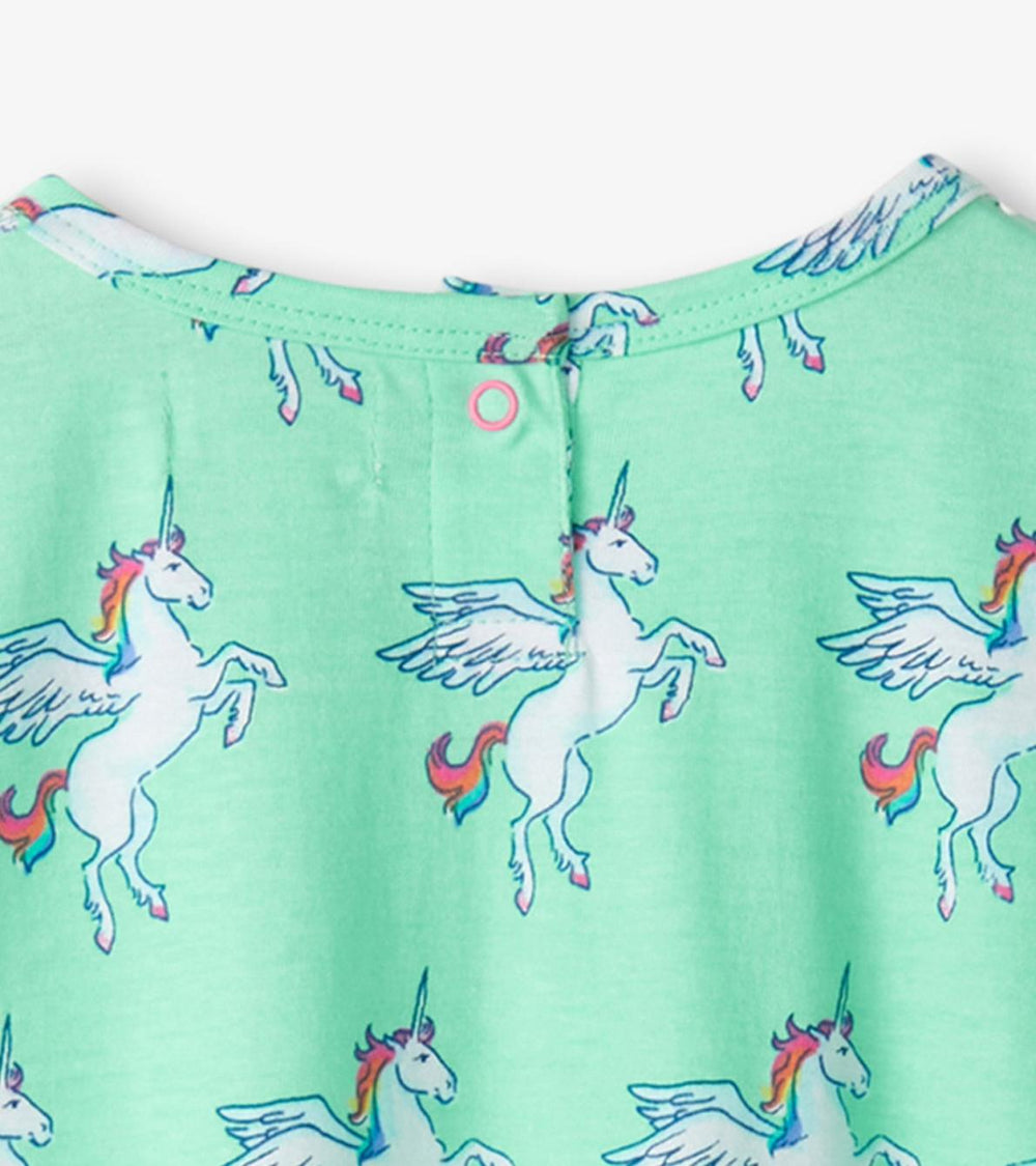 Hatley Dresses | Baby &amp; Toddler Baby &amp; Toddler Girls Rainbow Unicorn Gathered Dress