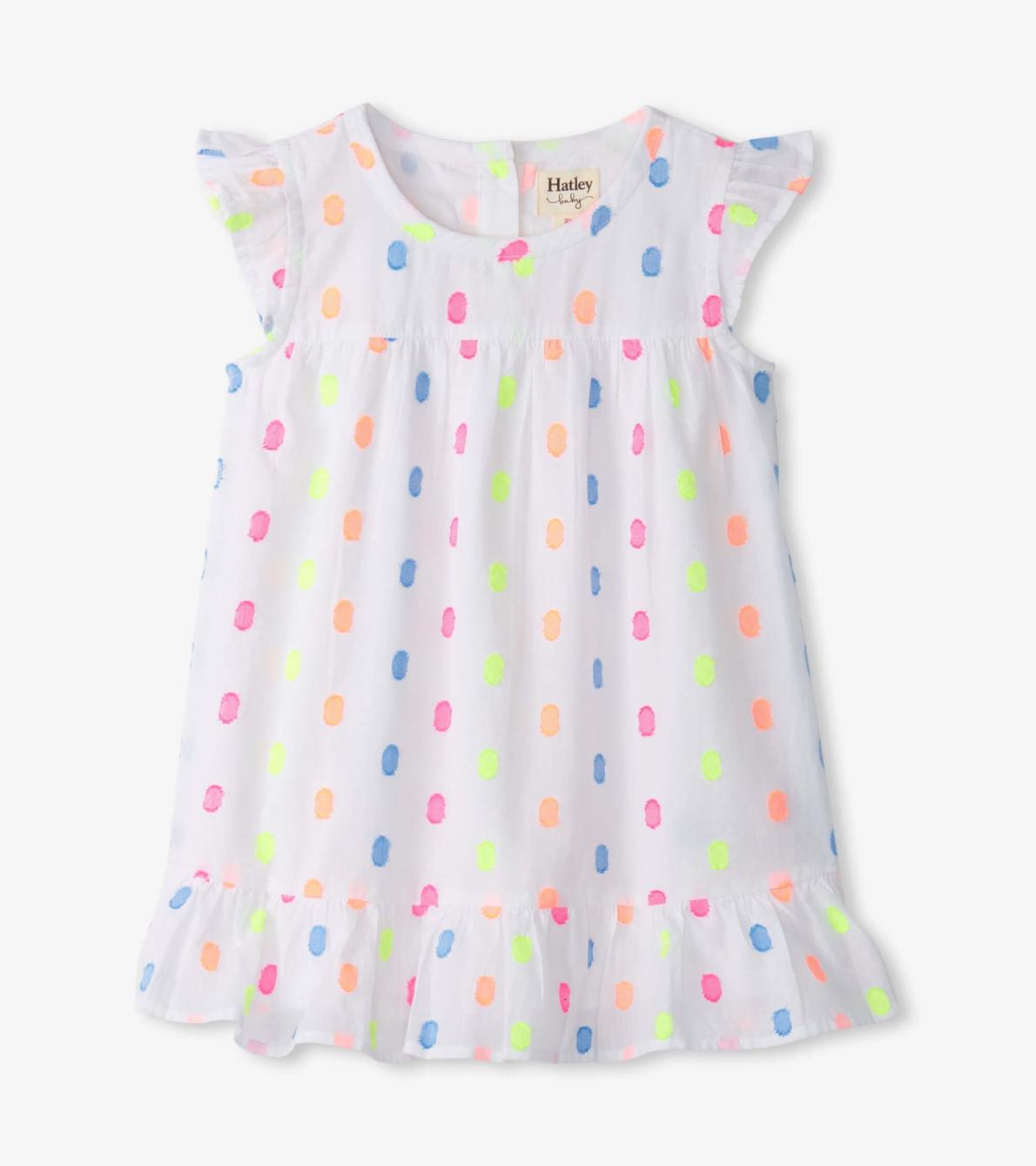 Hatley Dresses | Baby &amp; Toddler Baby &amp; Toddler Girls Summer Dots Flounce Dress