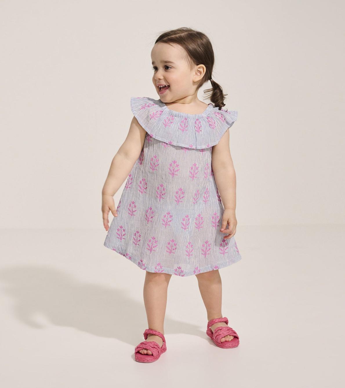 Hatley Dresses | Baby &amp; Toddler Baby &amp; Toddler Girls Wild Flower Ruffle A-Line Dress