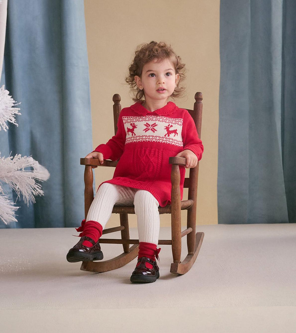 Hatley Dresses | Baby &amp; Toddler Baby &amp; Toddler Holiday Cable Knit Sweater Dress