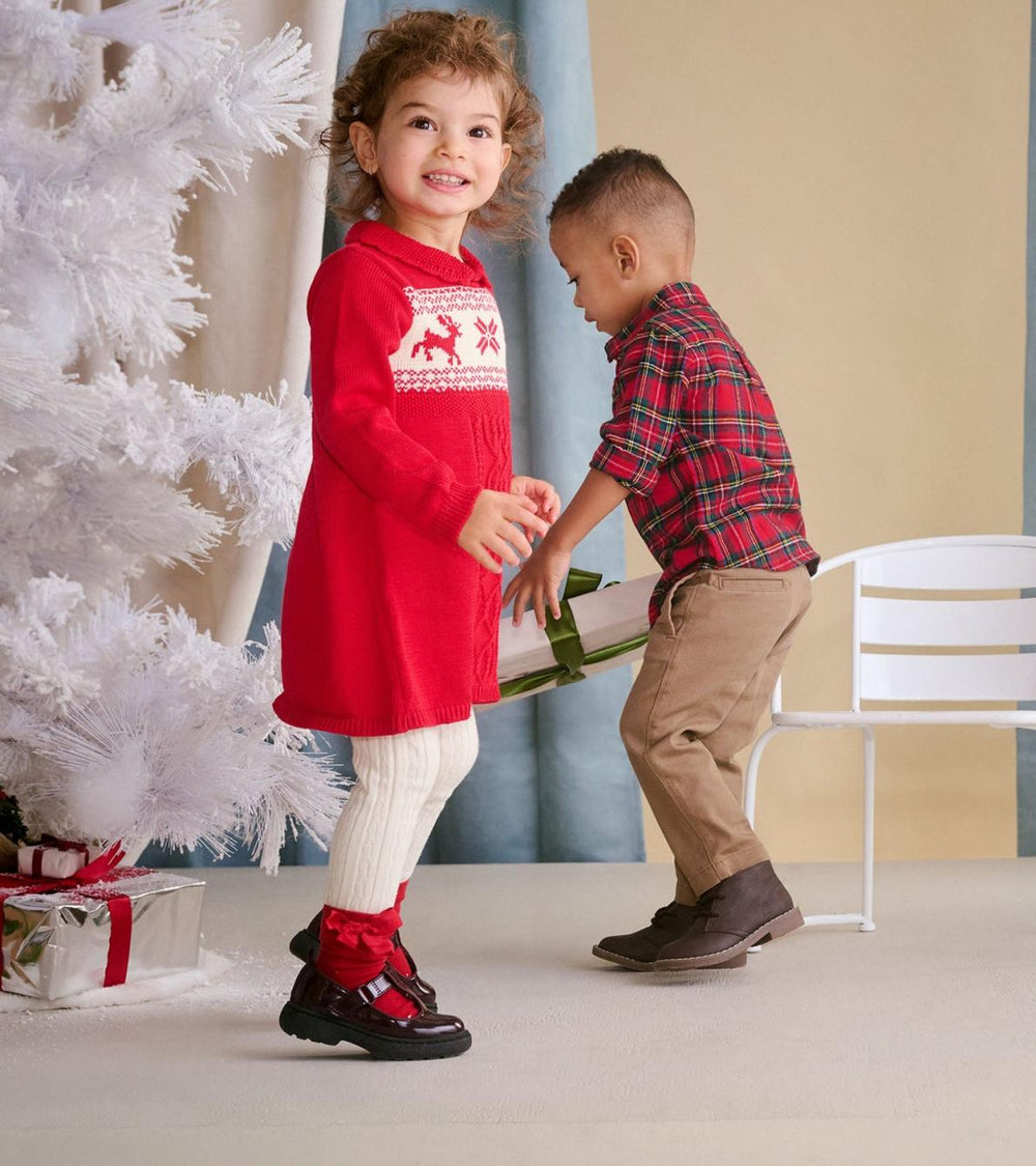 Hatley Dresses | Baby &amp; Toddler Baby &amp; Toddler Holiday Cable Knit Sweater Dress