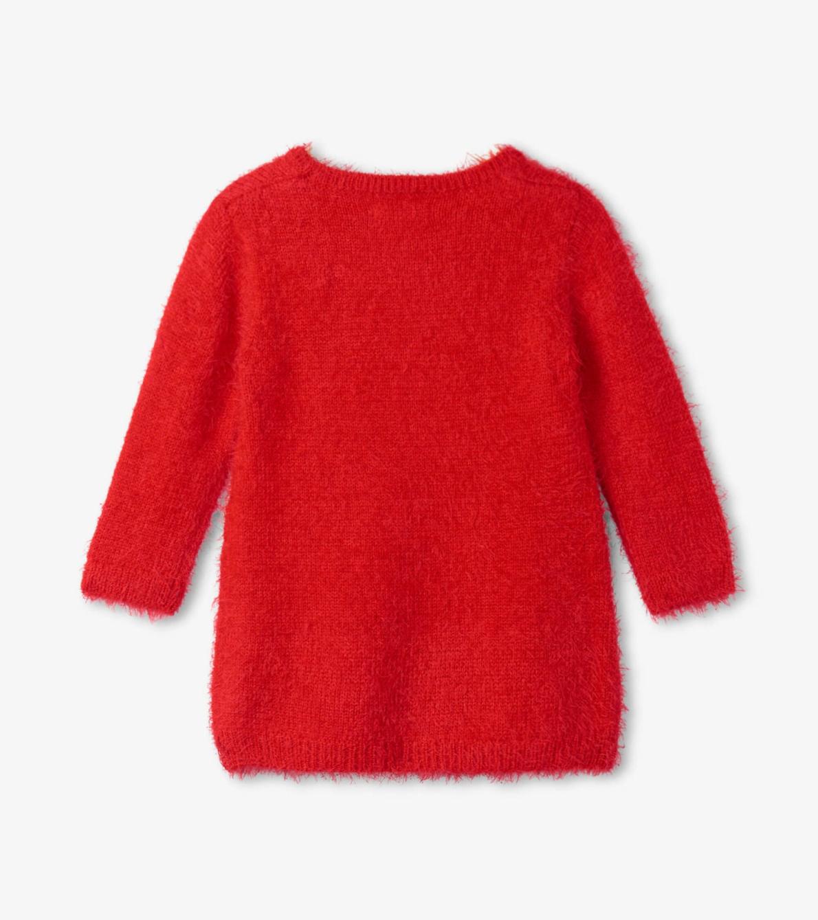 Hatley Dresses | Baby &amp; Toddler Christmas Reindeer Fuzzy Sweater Dress
