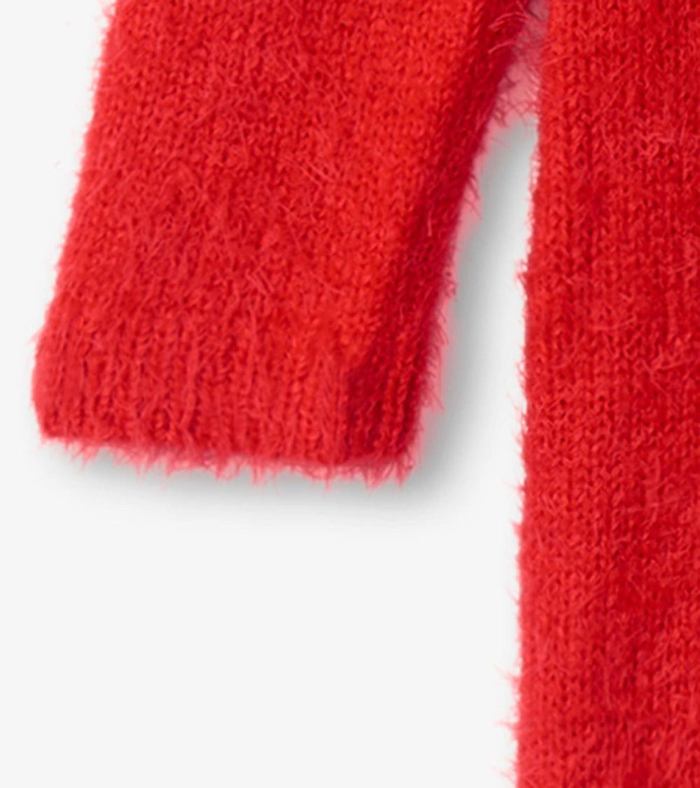 Hatley Dresses | Baby &amp; Toddler Christmas Reindeer Fuzzy Sweater Dress