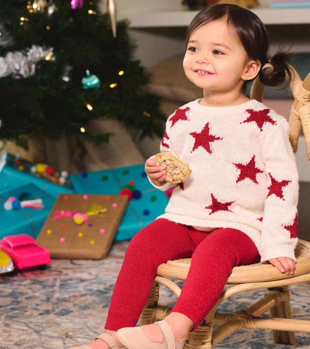 Hatley Dresses | Baby &amp; Toddler Christmas Stars Sweater Dress