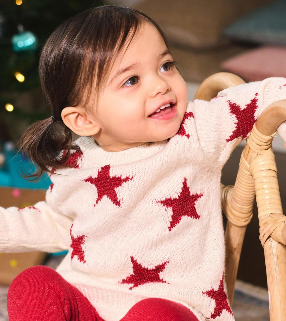 Hatley Dresses | Baby &amp; Toddler Christmas Stars Sweater Dress