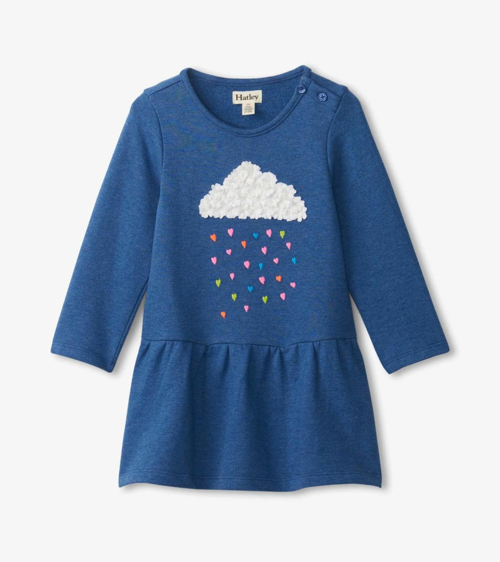 Hatley Dresses | Baby &amp; Toddler Heart Drops Flounce Skirt Dress