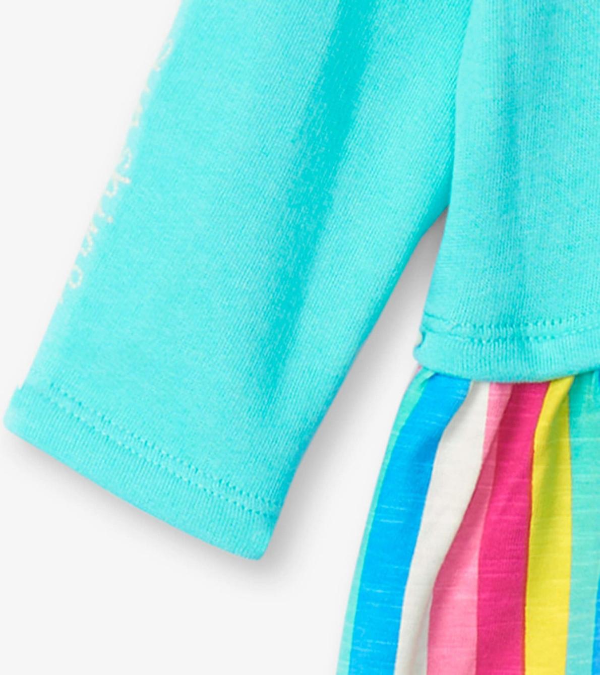 Hatley Dresses | Baby &amp; Toddler Radiant Rainbow Layered Knit Dress