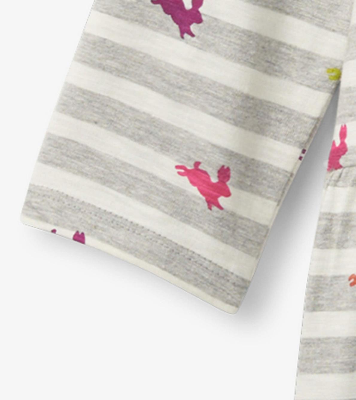 Hatley Dresses | Baby &amp; Toddler Rainbow Bunnies Tiered Dress