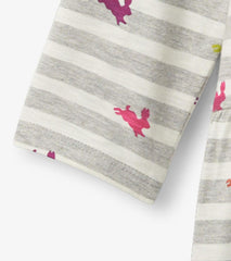 Hatley Dresses | Baby &amp; Toddler Rainbow Bunnies Tiered Dress