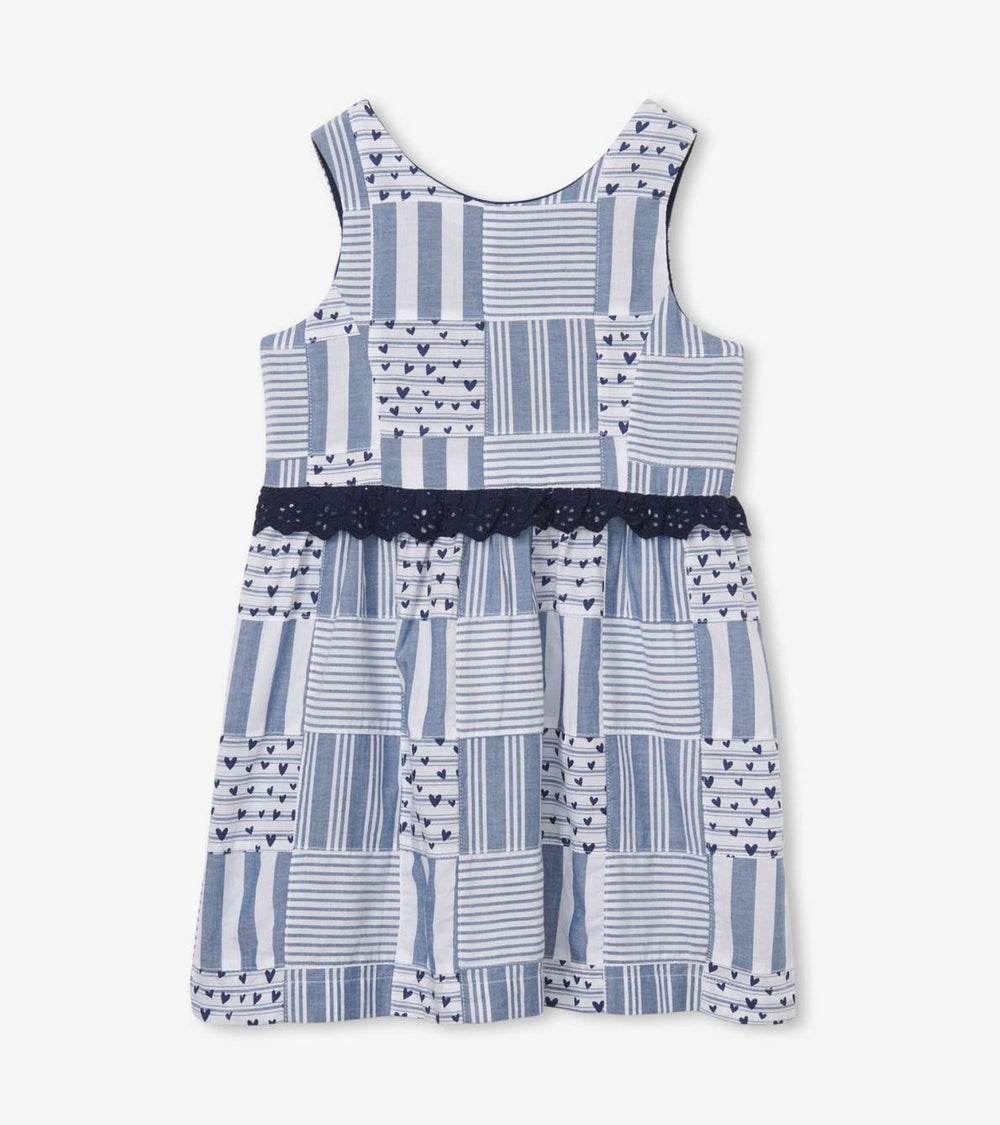 Hatley Dresses | Girls Blue Madras Dress