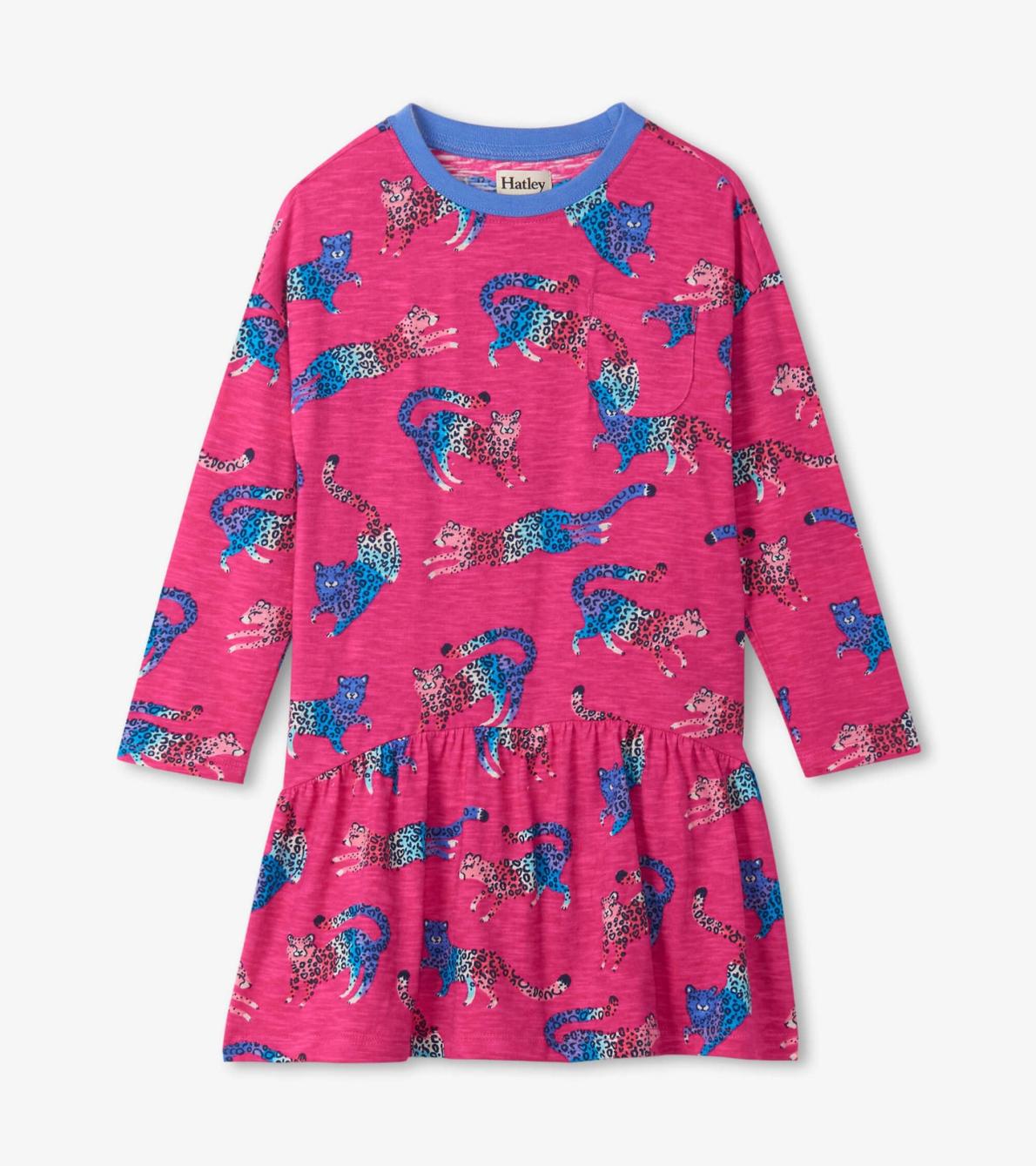 Hatley Dresses | Girls Fab Cheetahs Front Pocket Dress