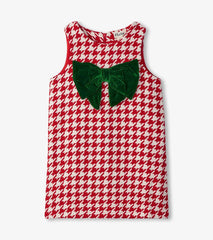 Hatley Dresses | Girls Girls Big Bow Houndstooth Dress