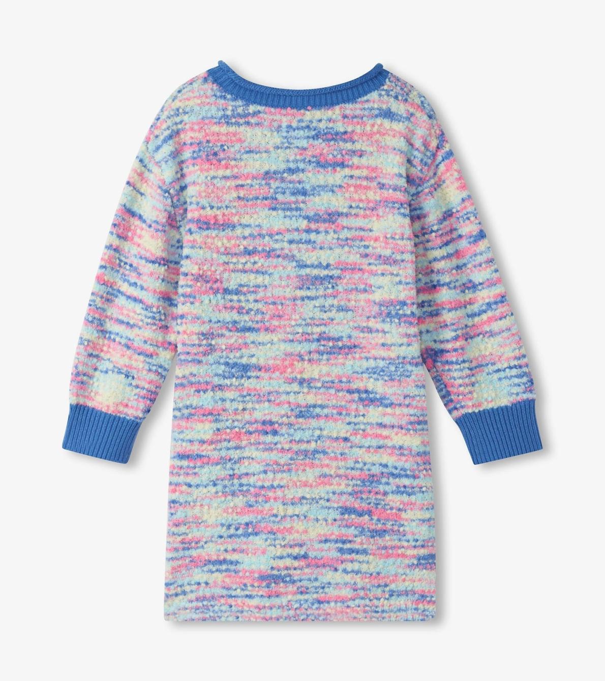 Hatley Dresses | Girls Girls Blue Boucle Sweater Dress
