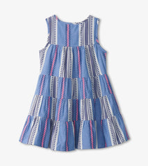 Hatley Dresses | Girls Girls Boho Stripe Tiered Dress