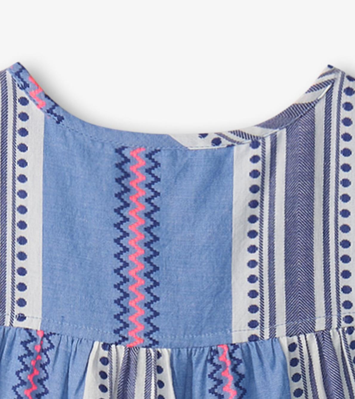 Hatley Dresses | Girls Girls Boho Stripe Tiered Dress