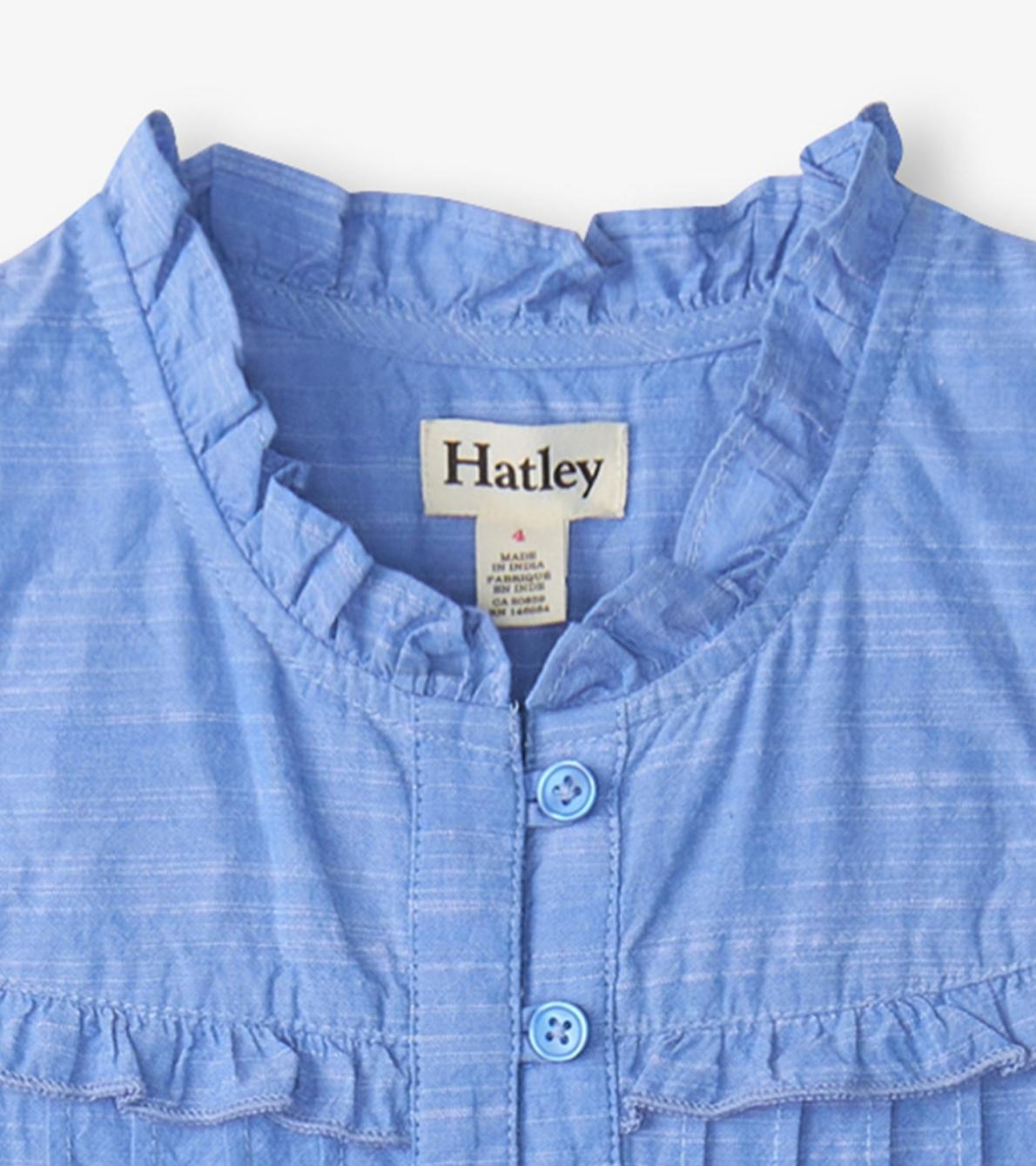 Hatley Dresses | Girls Girls Chambray Pintuck Dress