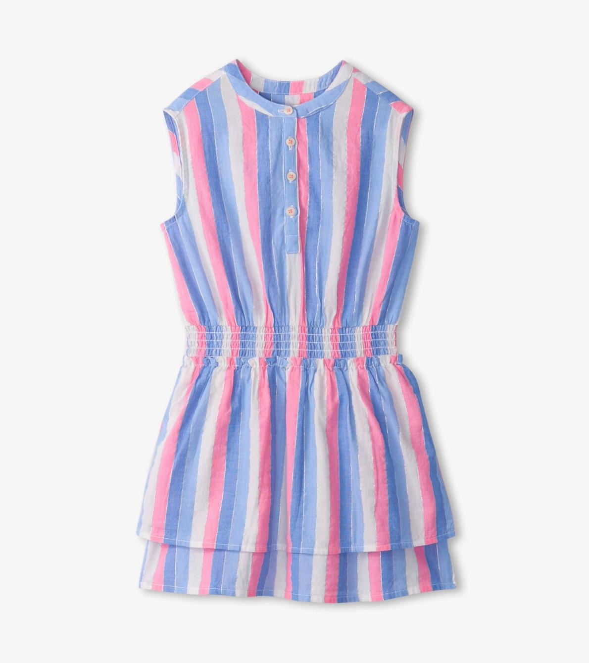 Hatley Dresses | Girls Girls Evening Sky Smocked Waist Dress