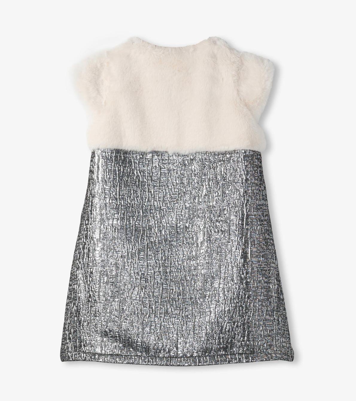 Hatley Dresses | Girls Girls Faux Fur Jacquard Dress