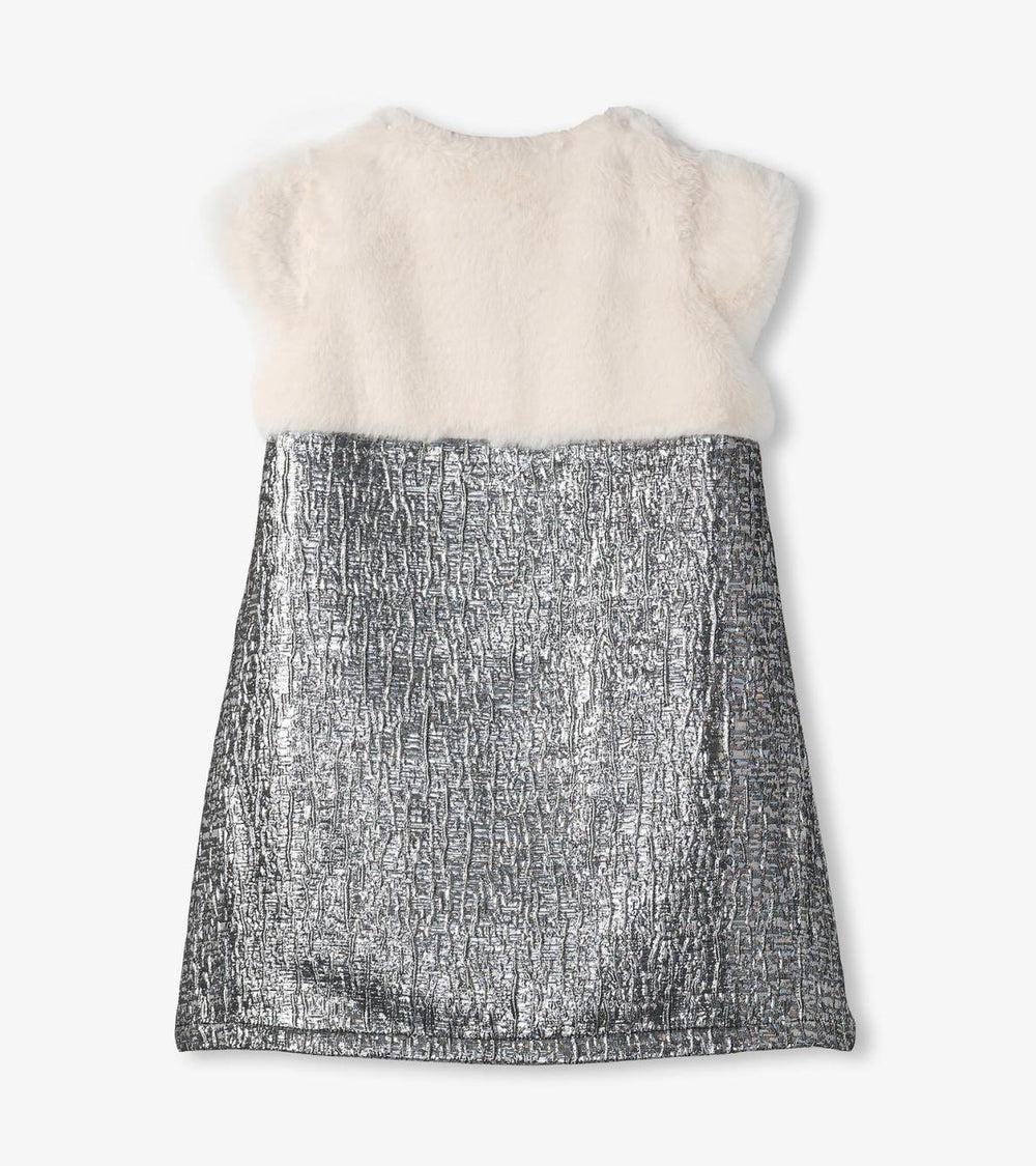 Hatley Dresses | Girls Girls Faux Fur Jacquard Dress