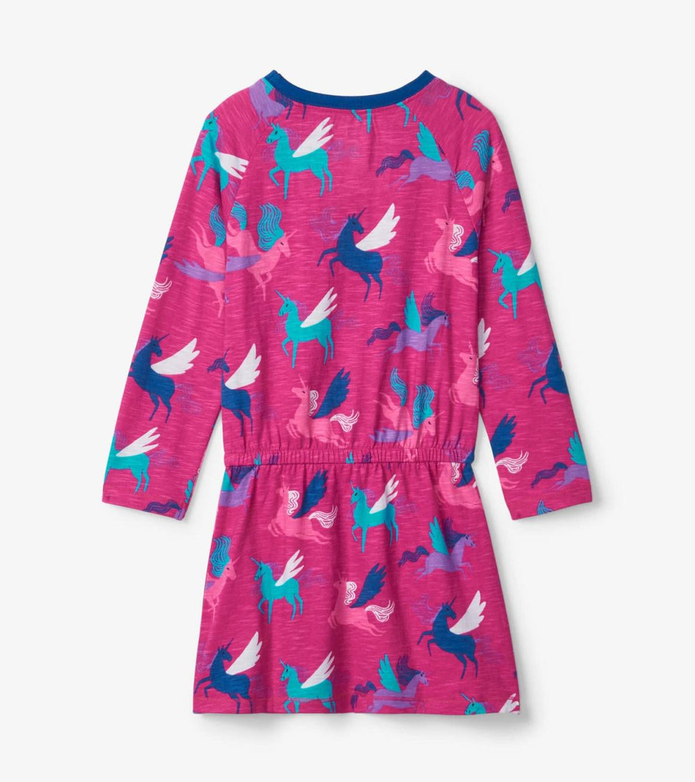 Hatley Dresses | Girls Girls Galactic Unicorn Drop Waist Dress