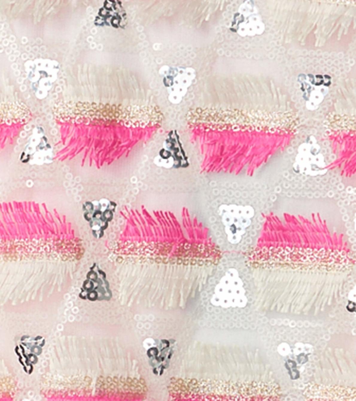 Hatley Dresses | Girls Girls Geometric Sequins Cap Sleeve Dress