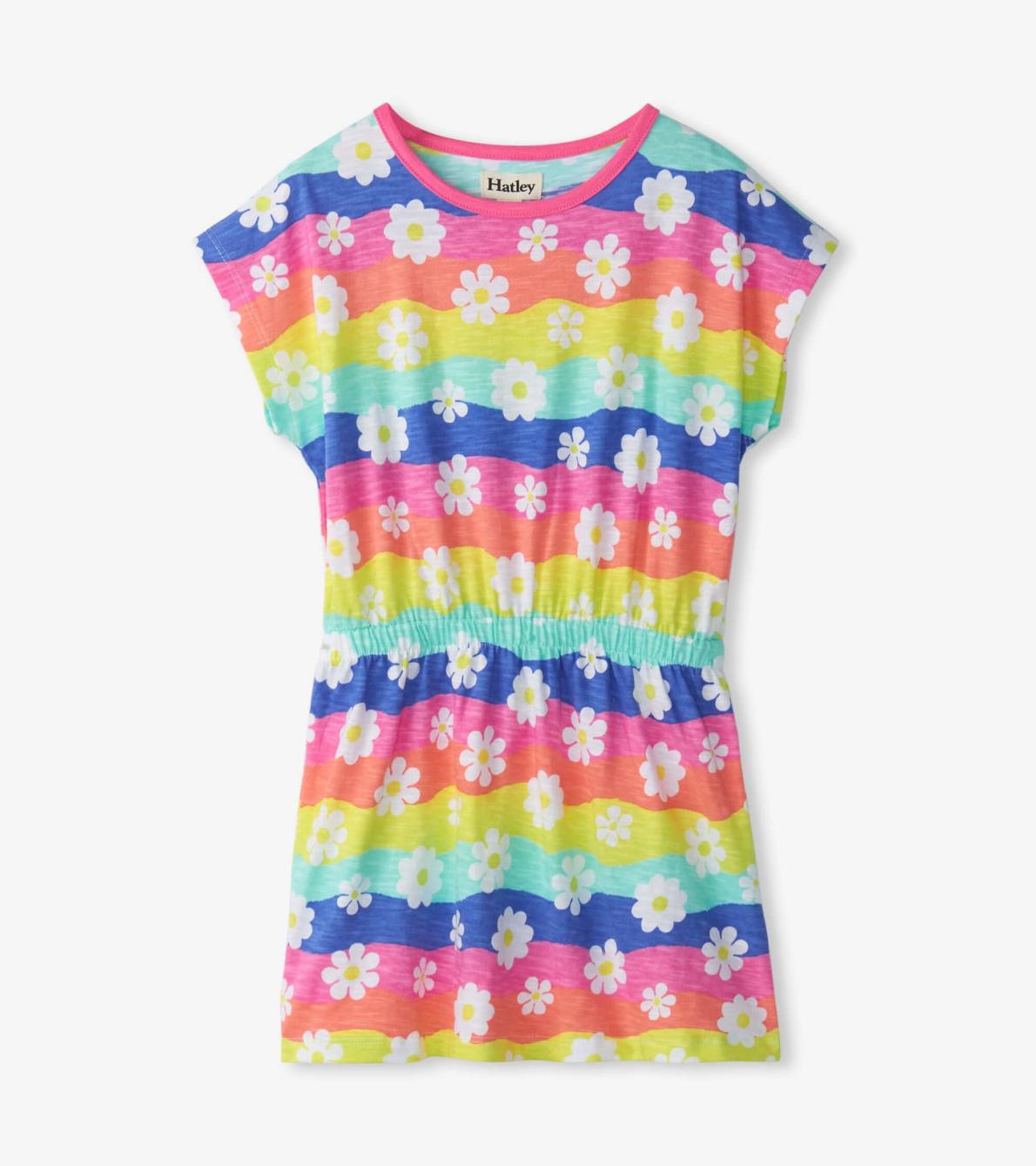 Hatley Dresses | Girls Girls Groovy Flowers Relaxed Dress