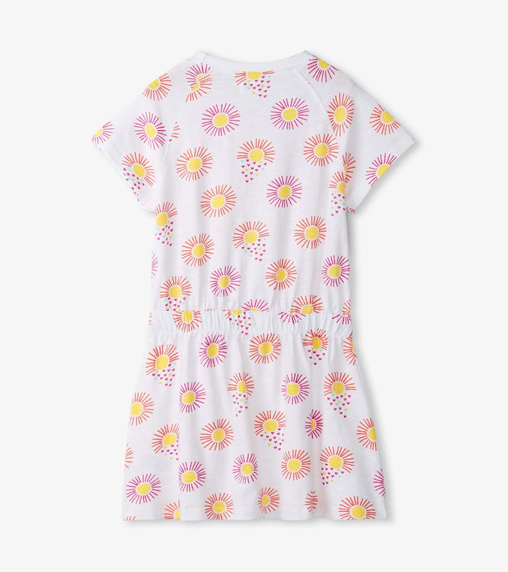 Hatley Dresses | Girls Girls Heart Suns Cinched Waist Dress