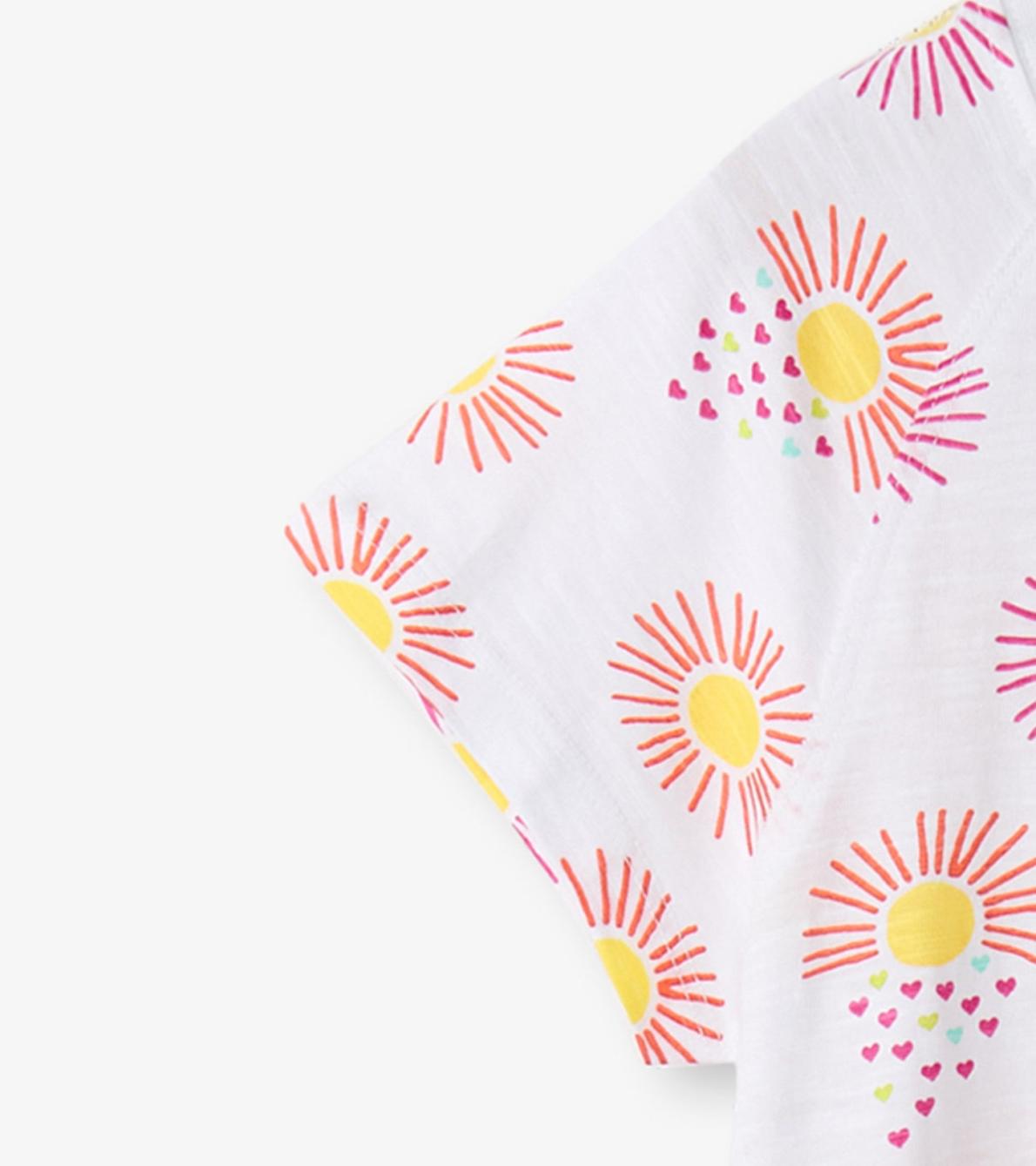 Hatley Dresses | Girls Girls Heart Suns Cinched Waist Dress