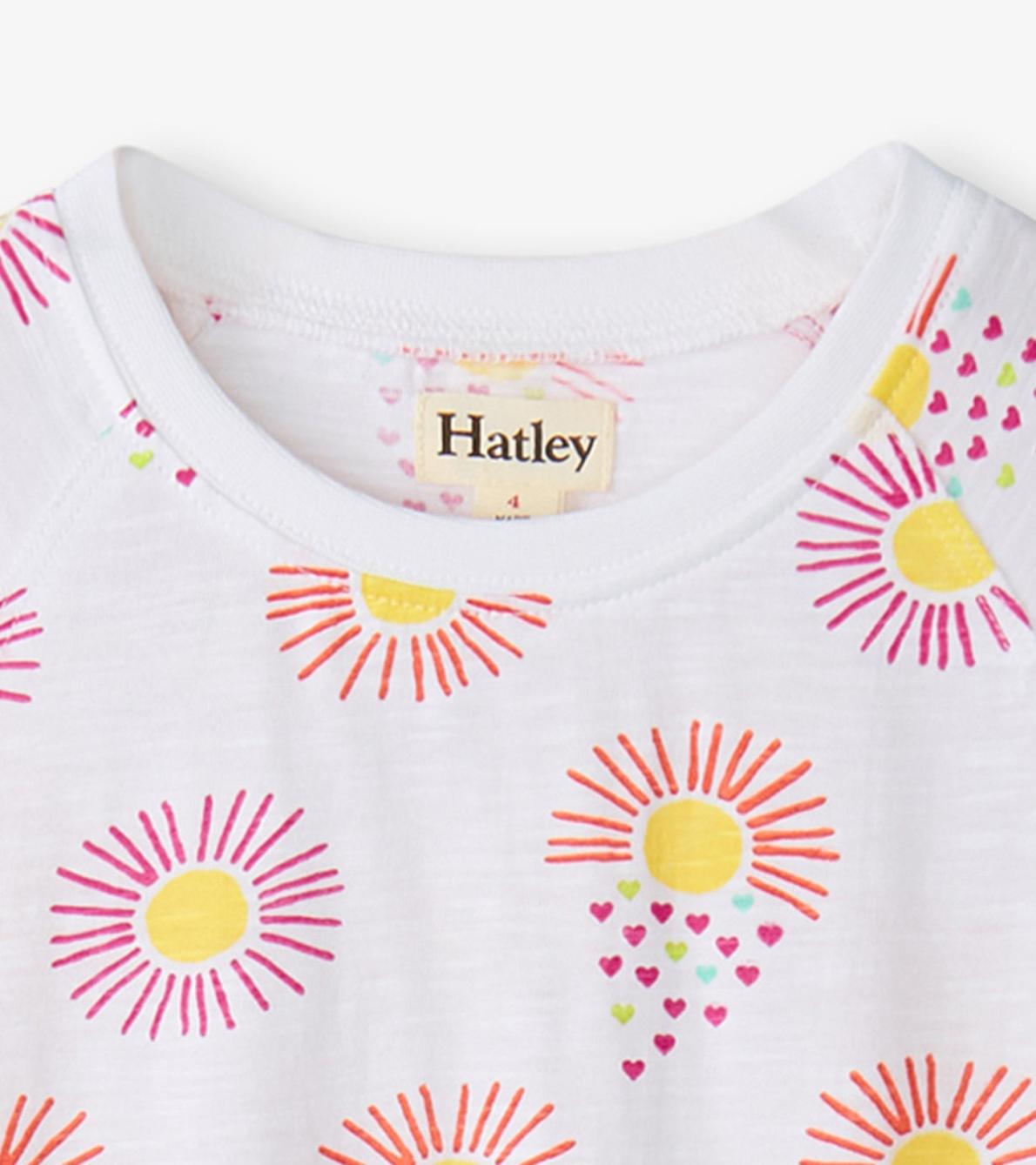 Hatley Dresses | Girls Girls Heart Suns Cinched Waist Dress