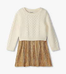 Hatley Dresses | Girls Girls Holiday Mixed Media Dress