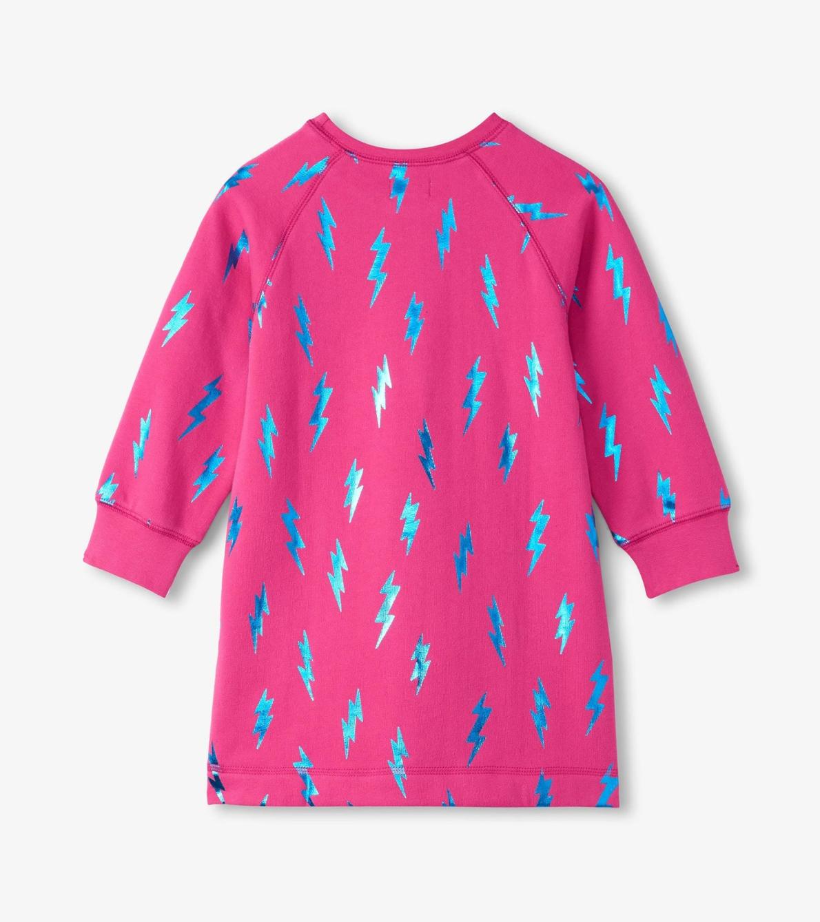 Hatley Dresses | Girls Girls Lightning Bolts Sweater Dress