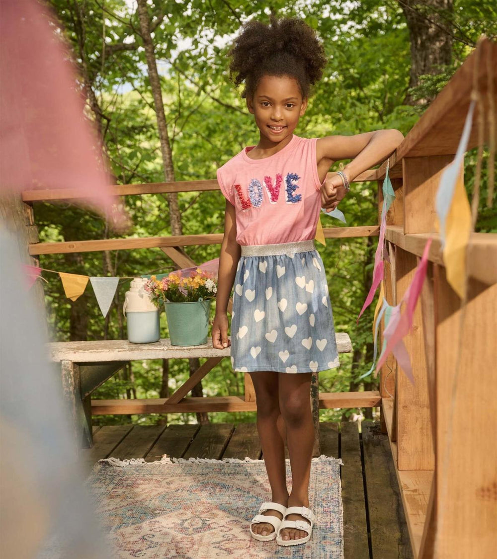 Hatley Dresses | Girls Girls Love Elastic Waist Dress