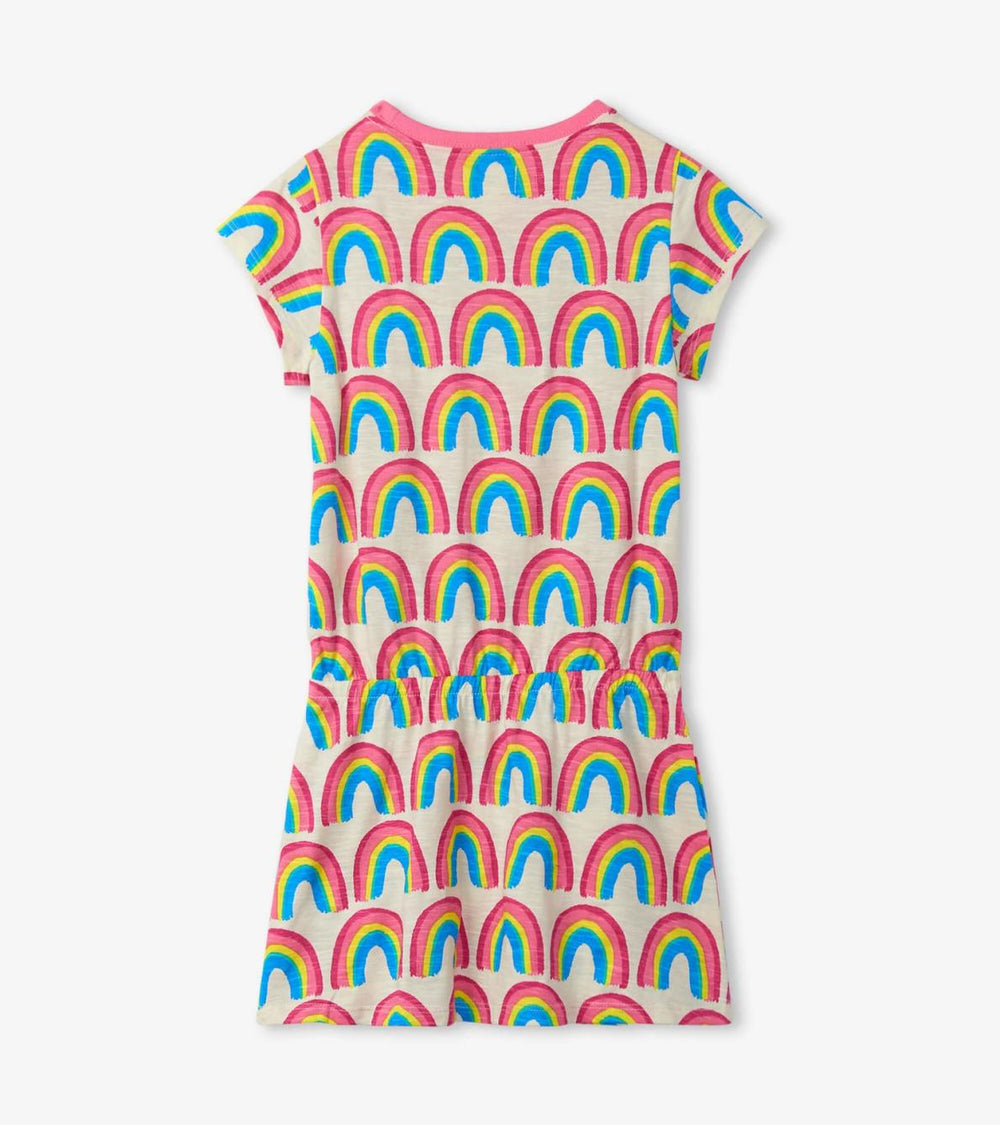 Hatley Dresses | Girls Girls Pretty Rainbows Drop Waist Dress