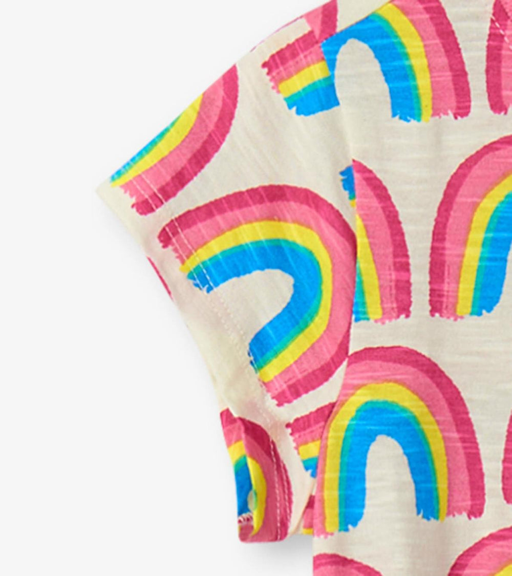 Hatley Dresses | Girls Girls Pretty Rainbows Drop Waist Dress