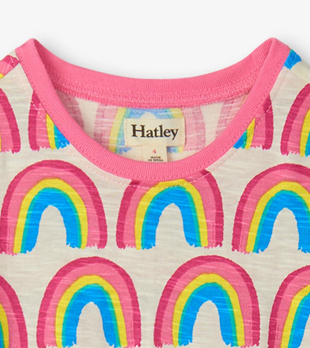 Hatley Dresses | Girls Girls Pretty Rainbows Drop Waist Dress