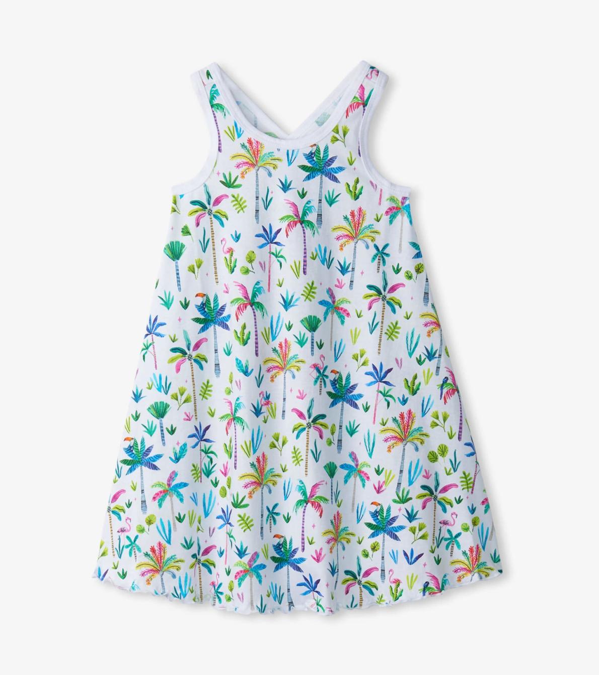 Hatley Dresses | Girls Girls Rainbow Palms Trapeze Dress