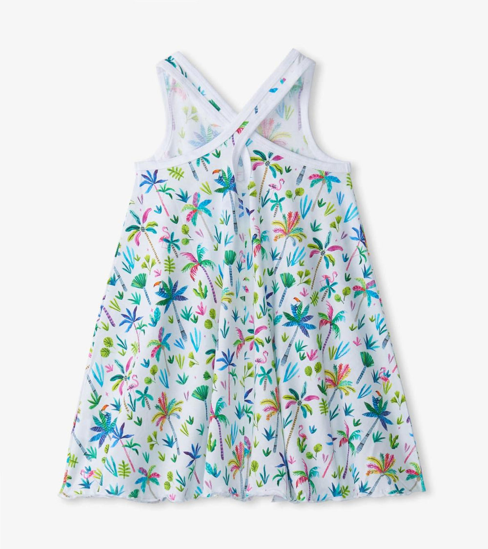 Hatley Dresses | Girls Girls Rainbow Palms Trapeze Dress