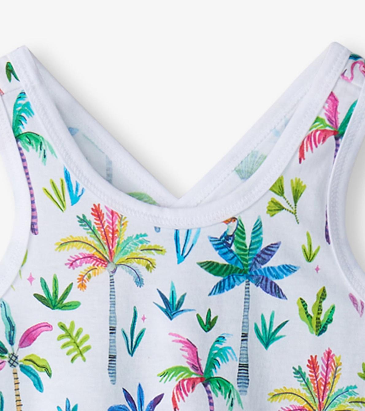 Hatley Dresses | Girls Girls Rainbow Palms Trapeze Dress