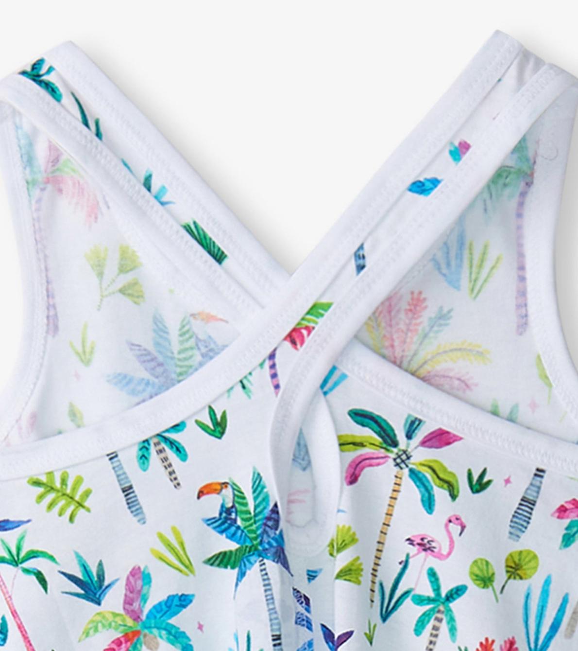 Hatley Dresses | Girls Girls Rainbow Palms Trapeze Dress