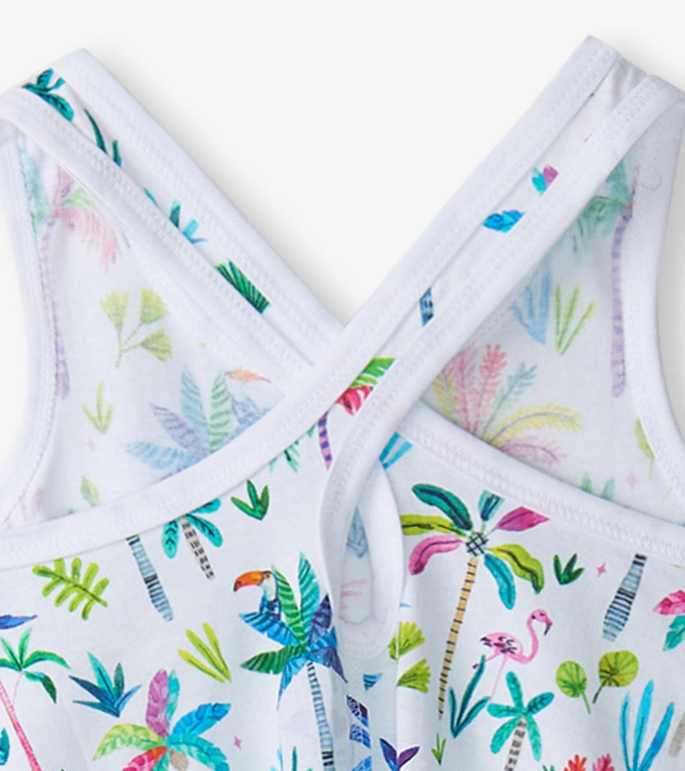 Hatley Dresses | Girls Girls Rainbow Palms Trapeze Dress