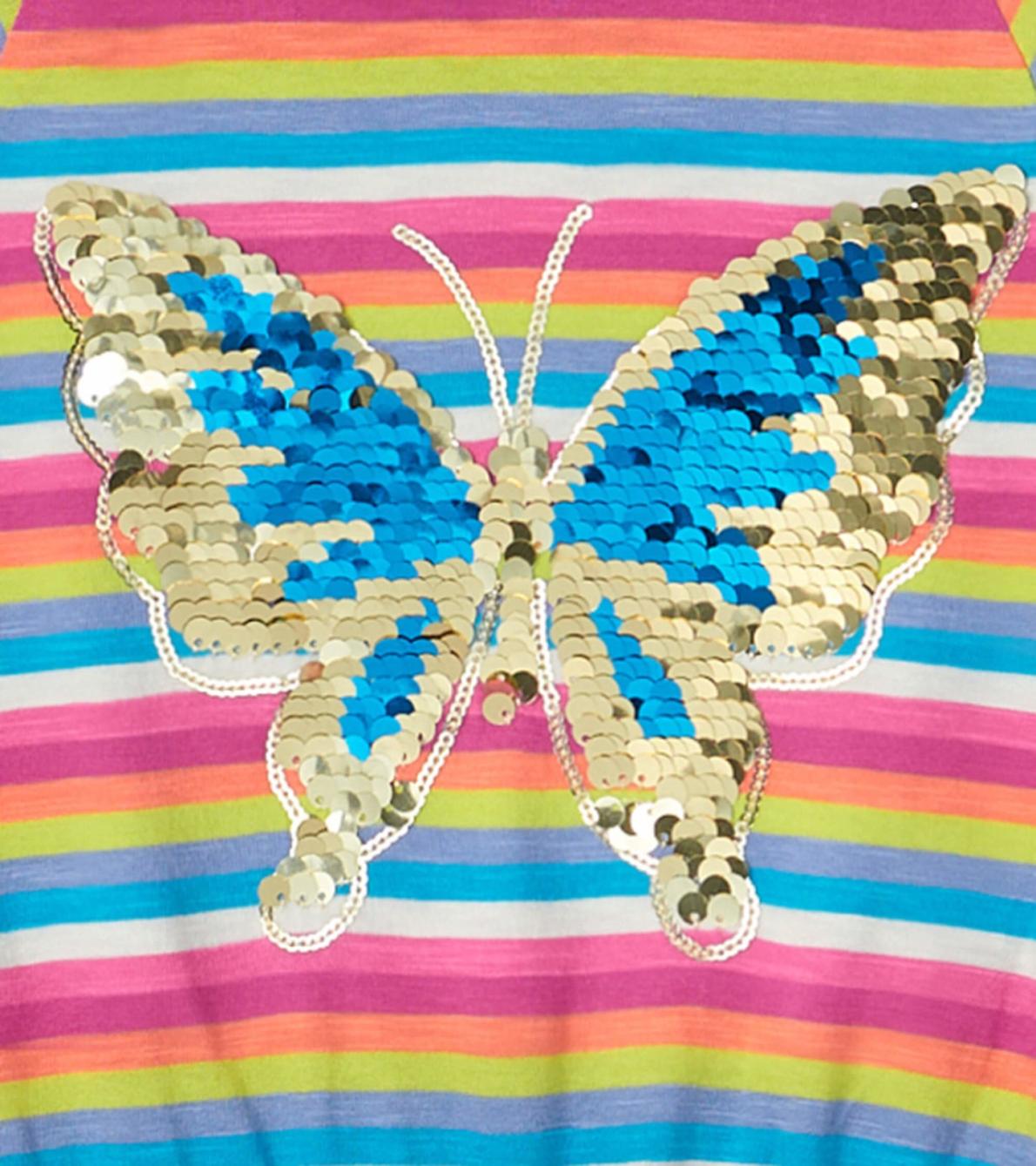 Hatley Dresses | Girls Girls Rainbow Stripes Drop Waist Dress