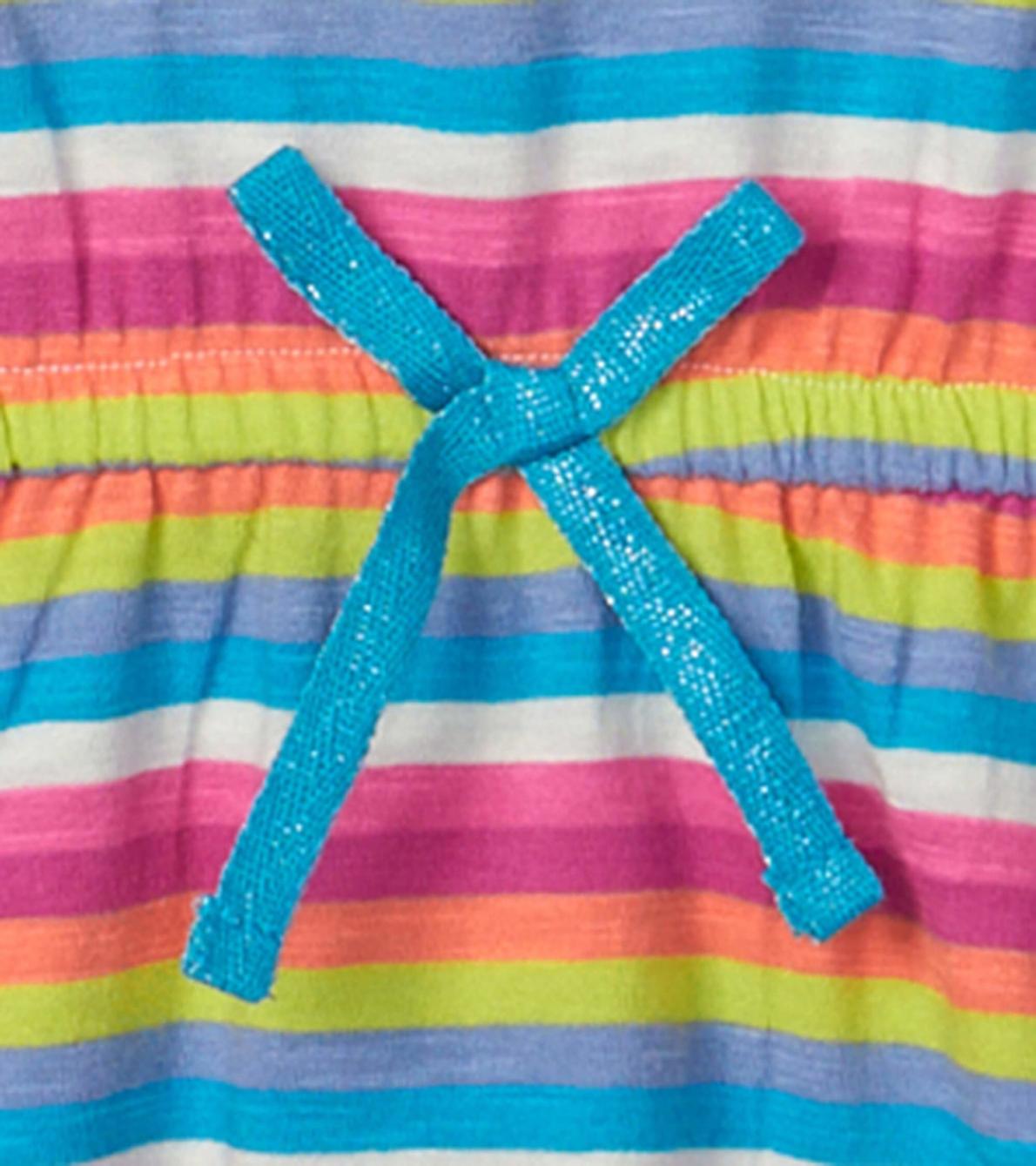 Hatley Dresses | Girls Girls Rainbow Stripes Drop Waist Dress